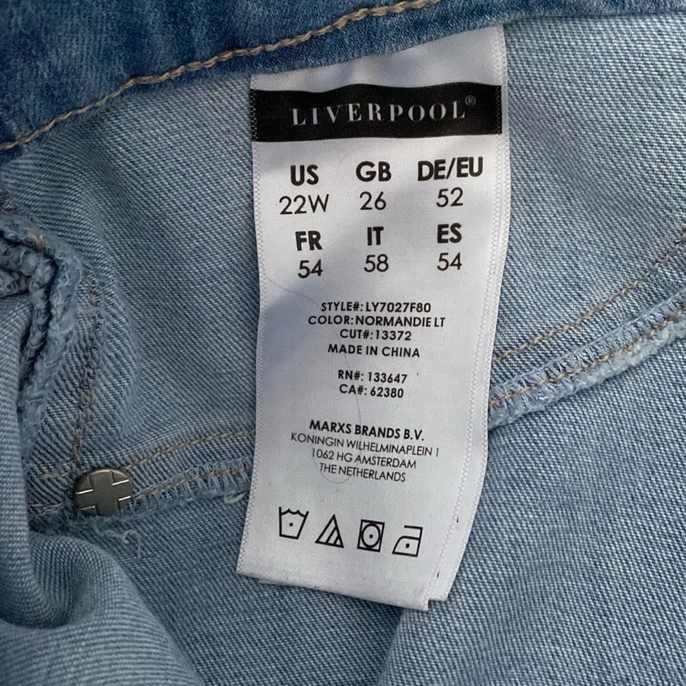 Liverpool Los Angeles the Capri - Size 22W - Picture 6 of 8